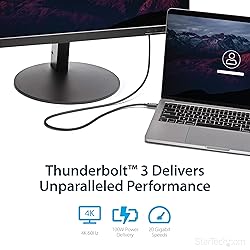 StarTech.com 2m (6.6ft) Passive Thunderbolt 3