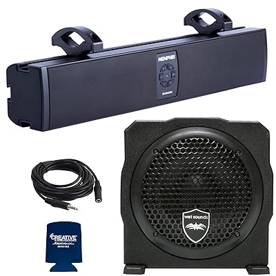 Memphis Audio UTV Audio Package: Soundbar and Ghana Ubuy