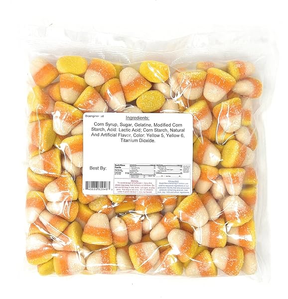 YANKEETRADERS GUMMY CANDY CORN – 2 LB (FALL FAVORITE)