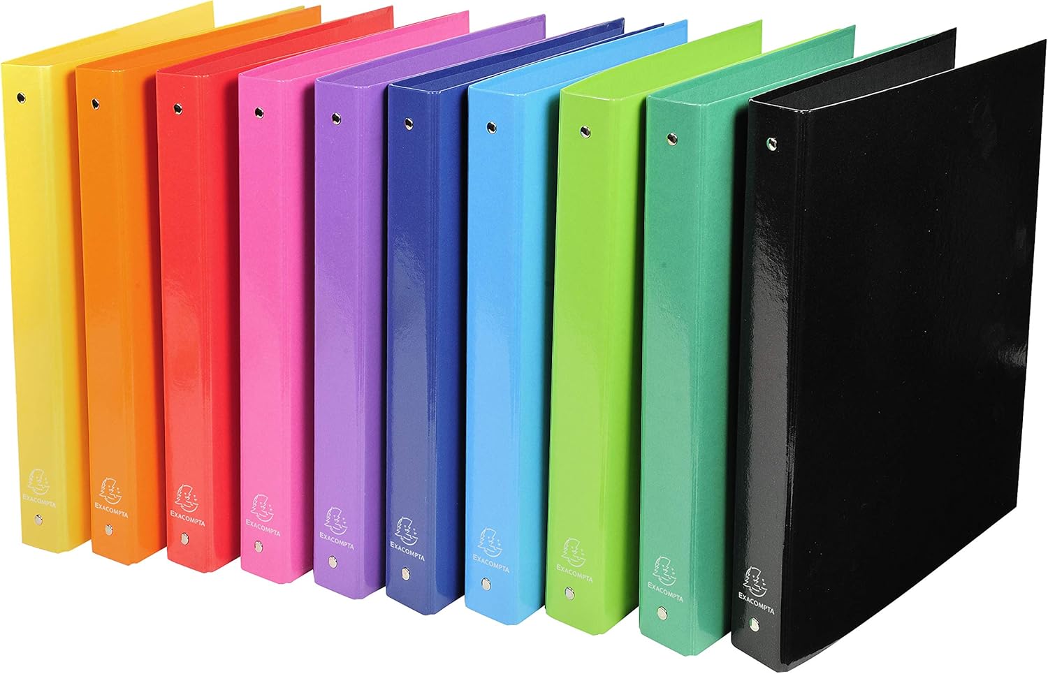 6 Divisori Colorati Per Raccoglitore A4 Exacompta - Ricambi Pratici Per Archiviazionee