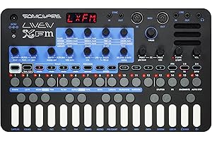 Sonicware Liven XFM [FM Synthesizer Groove Box] 3 new FM engines with 4-track sequencer