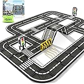 IGIVI Magnetic Tiles Road Expansion Pack, STEM Magnet Building Blocks for Toddler Kids Toys, Montessori Educational Toys for 3+ Year Old Boys & Girls, Creative Toy Gifts for Kids