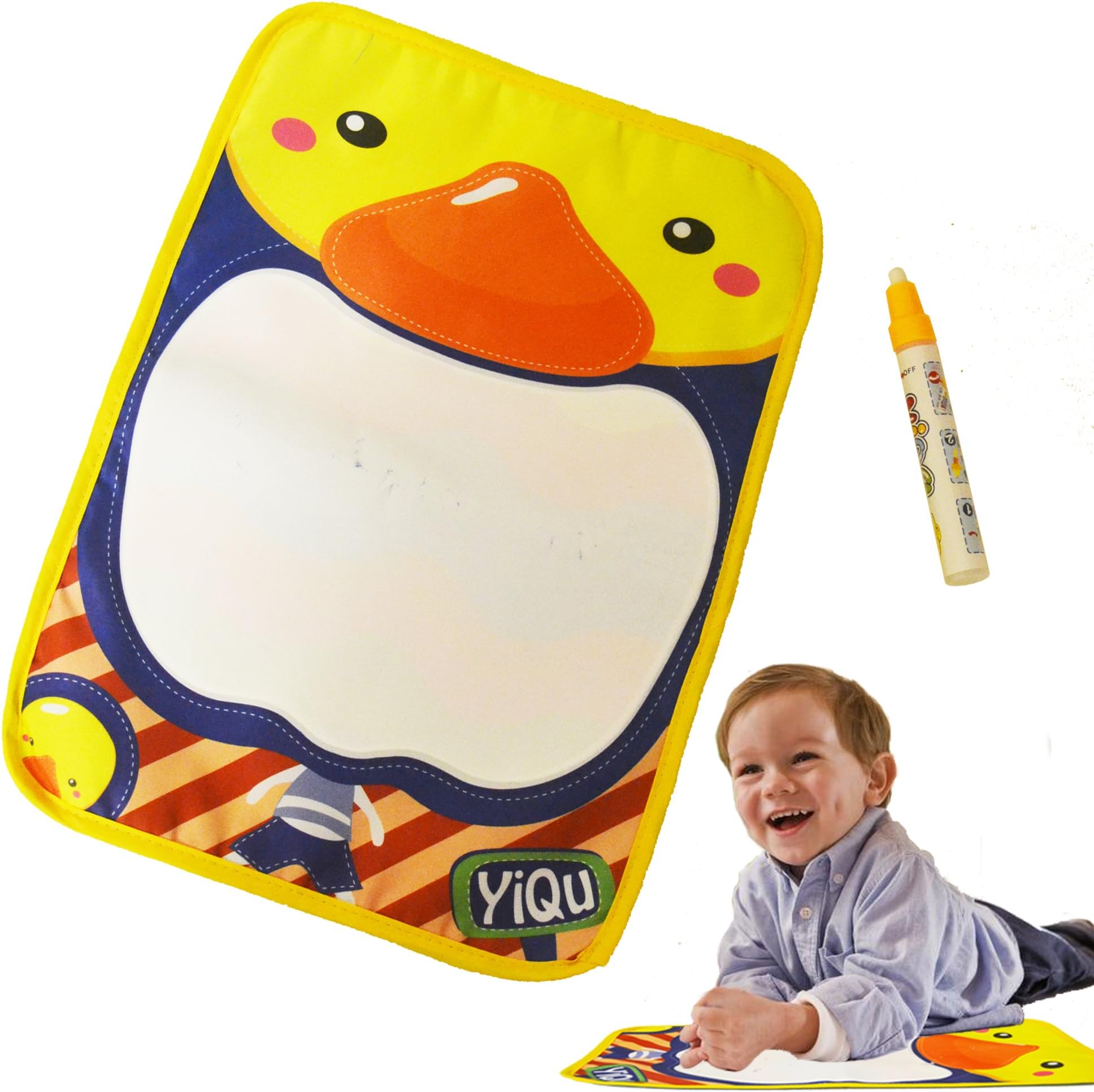 Powervibe Baby Educational Doodle Drawing Mat with Magic Water Pen