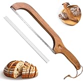 Sourdough Bread Knife for Homemade Bread Cutter, Bread Slicer for Homemade | 14.5" Bow Bread Knives, Ergonomic Grip, Easy to Cuts Into Uniform Thin Slices for Cutting Sourdough Bread, Bagel,Baguette Etc