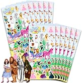 The Wizard of Oz Stickers Party Favors for Boys &amp; Girls 12 Pack Bundle | Dorothy Wicked Witch Sticker Sheets for Kids Birthday Party Goodie Bags - Wizard of Oz Party Supplies