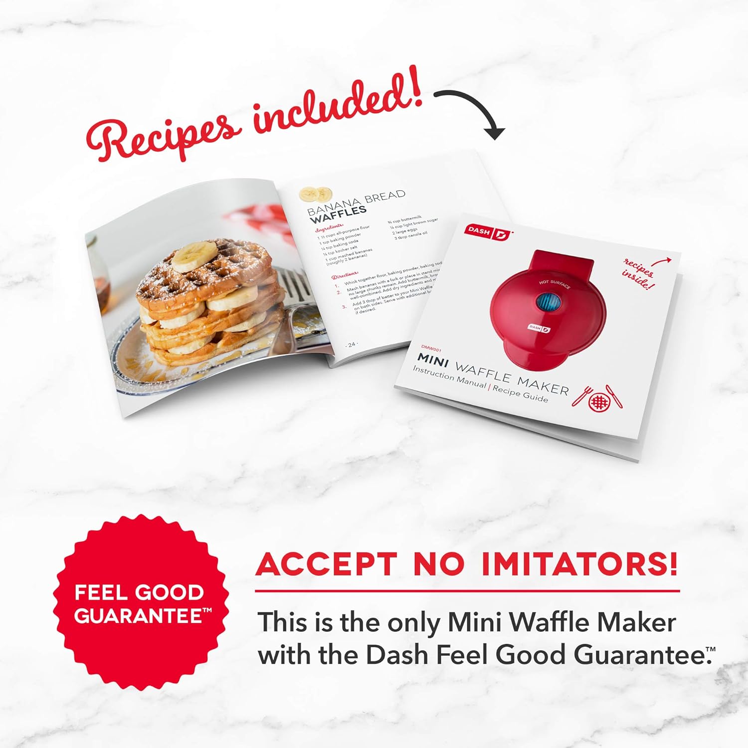 Dash DMW001AQ Mini Maker for Individual Waffles, Hash Browns, Keto Chaffles with Easy to Clean, Non-Stick Surfaces, 4 Inch, Aqua: Kitchen & Dining