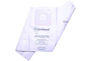 Janitized JAN-NSSPIG-2(3) Premium Replacement Commercial Vacuum Bag, for NSS M-1 "Pig" Portable Vacuum Cleaners (12-3 Packs)