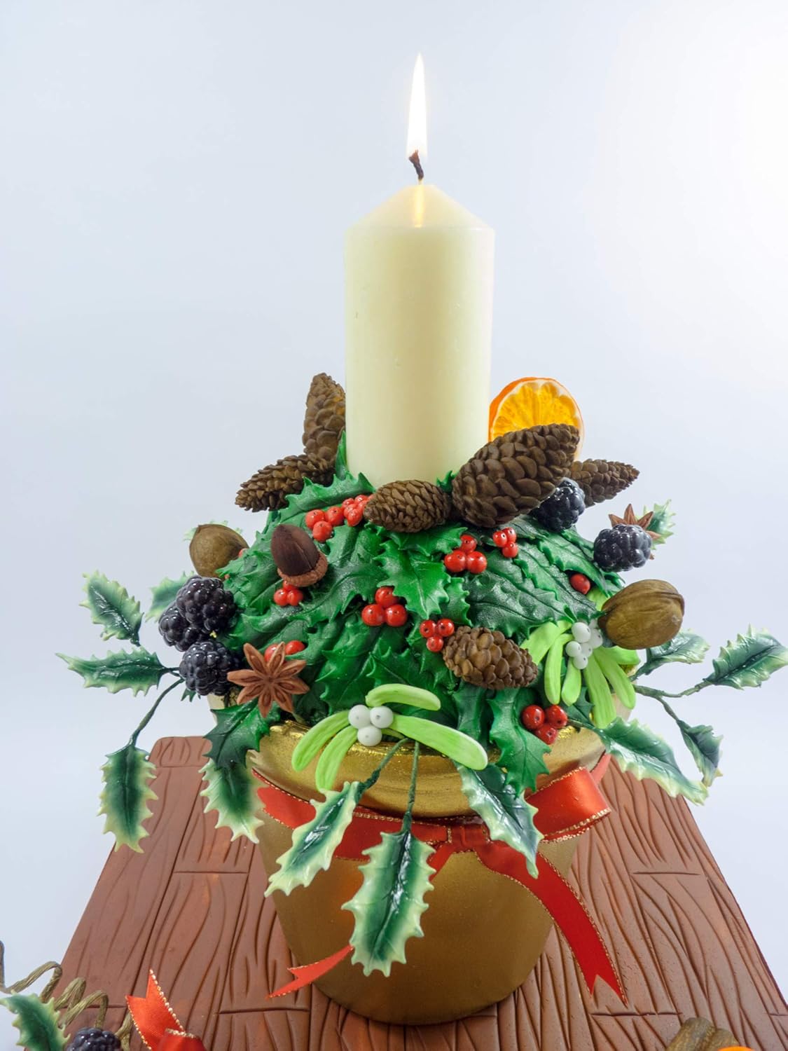 Flower Pro Pine Cones Silicone Mould for Christmas Cake Decorating & Holiday Clay Crafts by Katy Sue Moulds & Flower Pro Moulds. Makes 3 Sizes of Pine Cone for Use with Fondant & Air Dry Clay - Image 5
