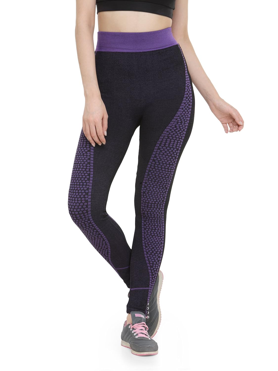 camey women's cotton tights (black_free size)