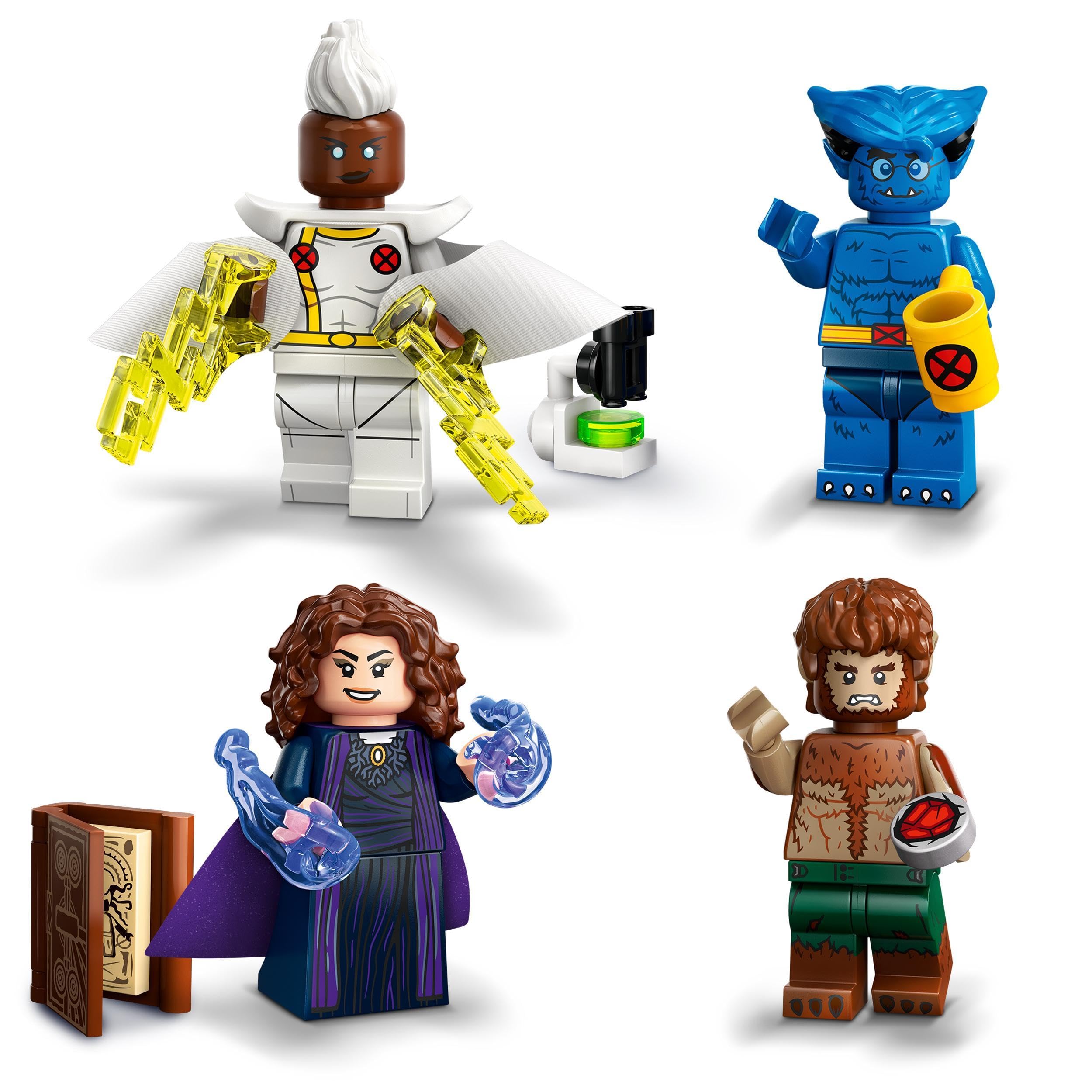 LEGO 71039 Marvel Series 2 Mini Figures, 1 of 12 Iconic Disney+ Characters to Collect in Each Bag, Includes Wolverine, Hawkeye, She-Hulk, Echo and More (1 Piece, Style Sent Randomly)