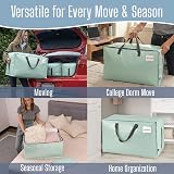 Venо 10 Pack Heavy-Duty Oversize Storage Bags with Zips and Tag Pocket view 6