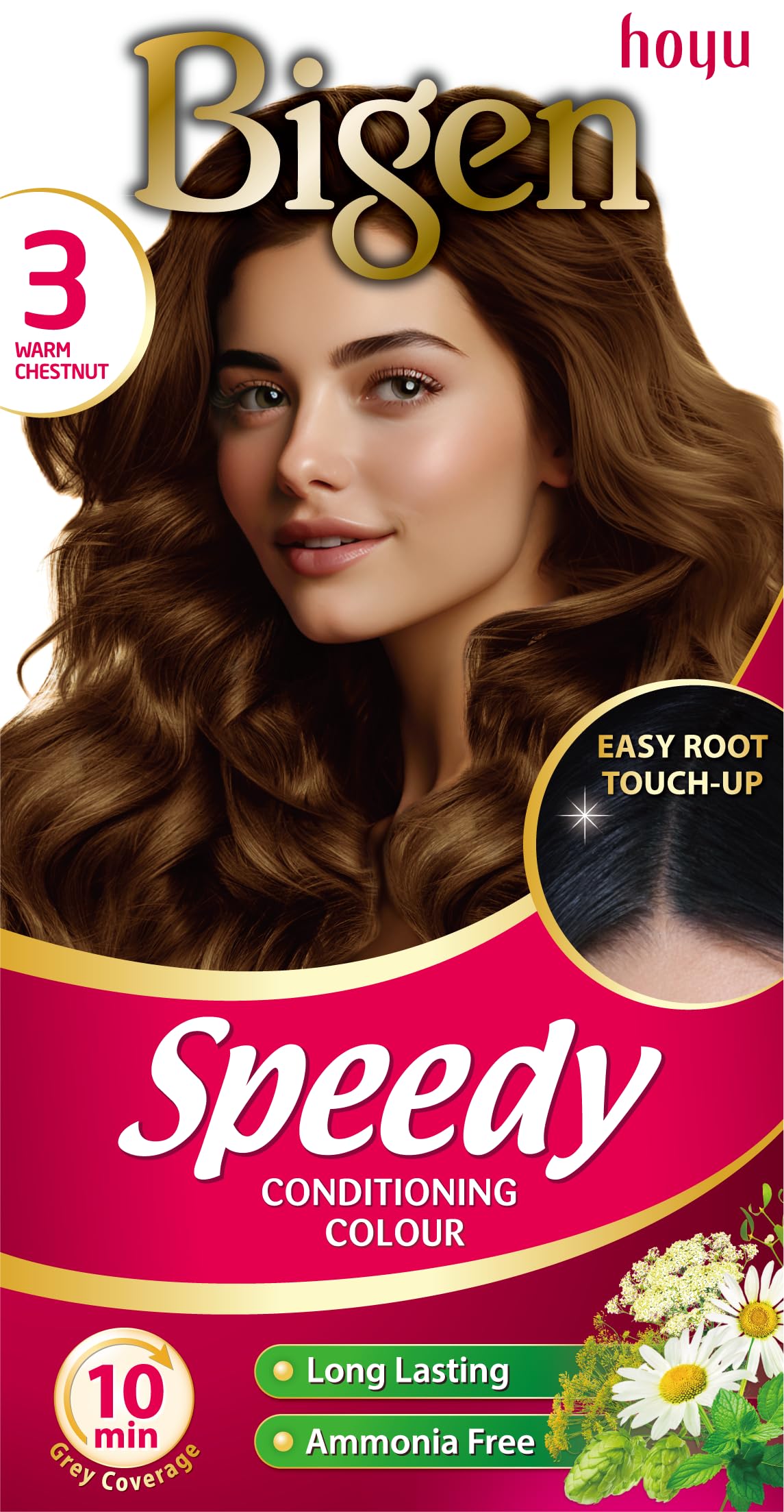 BIGEN Womens Speedy Warm Chestnut 3