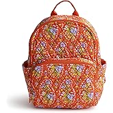 Vera Bradley Women's Premium Cotton Small Banbury Backpack, Garden Paisley, One Size