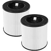 B-D02L M05 Air Purifier Replacement Filter, Compatible with MOOKA B-D02L Air Purifiers, MOOKA M05,KOIOS B-D02L and VEWIOR B-D02U Air Purifier, 2 Pack