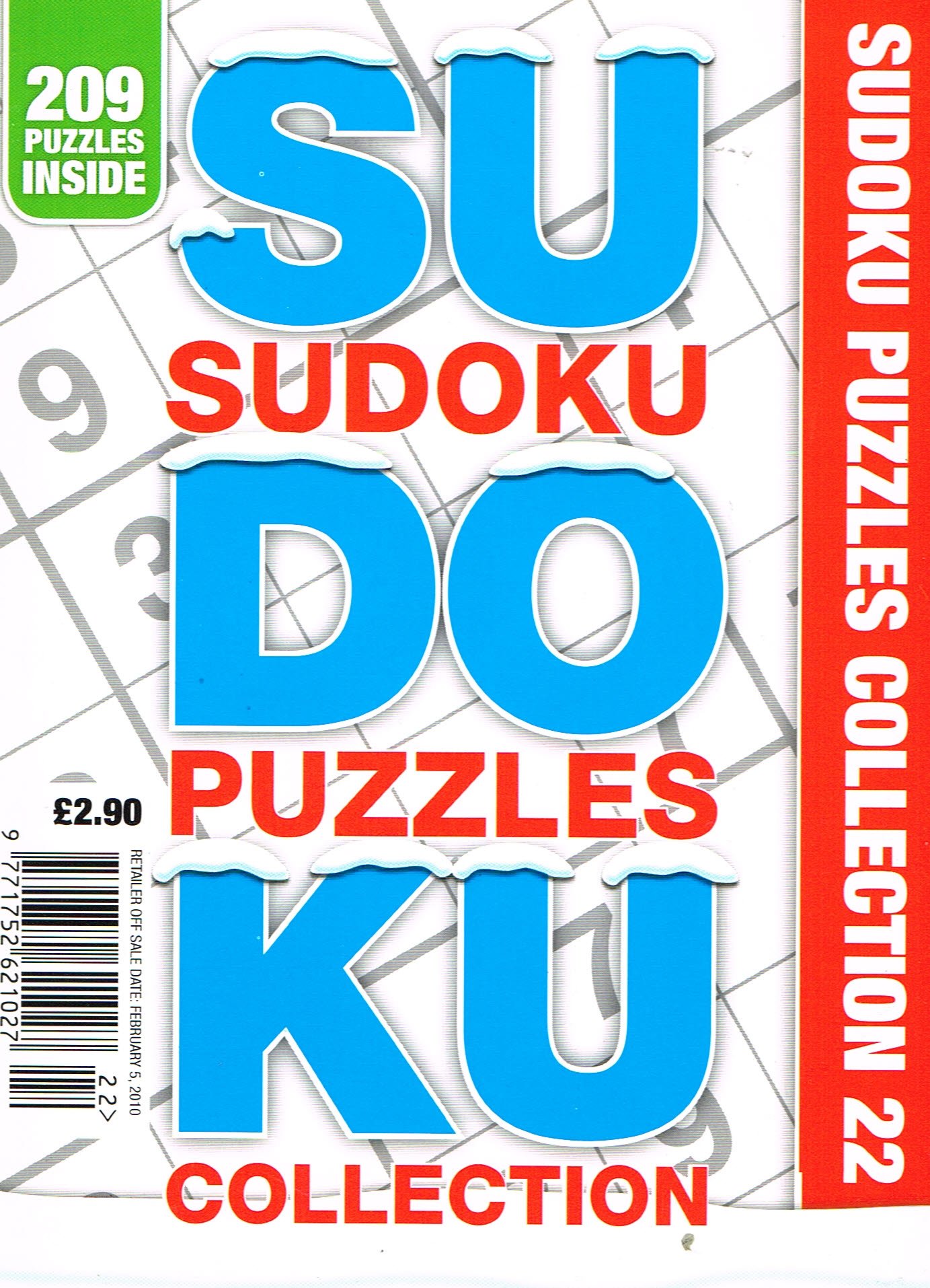 Sudoku puzzle collection (9771752621027)