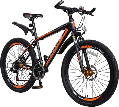 Flying Unisex 21 Speed Mountain Bike 26 Inch Shimano Alloy Frame with Warranty