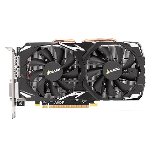 Asani Radeon RX580 8GB GDDR5 2048SP, Optimized BIOS, 3xDP HDMI DVI
