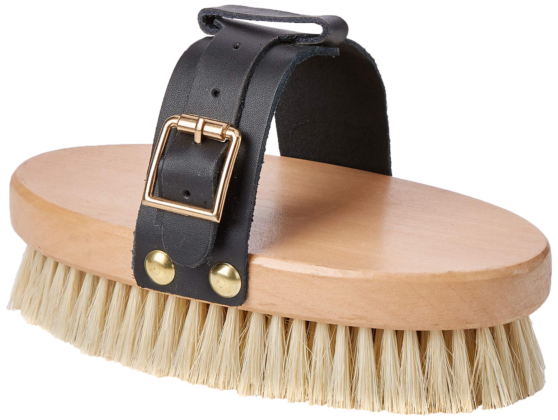Rhinegold Leather Strap Body Brush