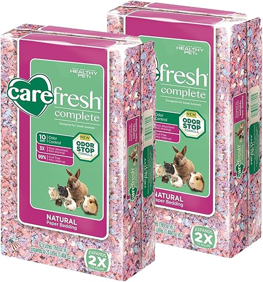 carefresh complete natural paper bedding