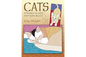 Cats Stained Glass Pattern Book