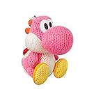 Pink Yarn Yoshi Amiibo (Yoshi's Woolly World Series)
