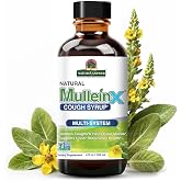 Nature's Answer Mullein-X Multi System Cough Syrup, 4oz, Herbal, Non-GMO | Soothes Coughs And Clears Mucus, A Respiratory Support Formula, Gluten-Free Syrup Made For Adults And Young Children