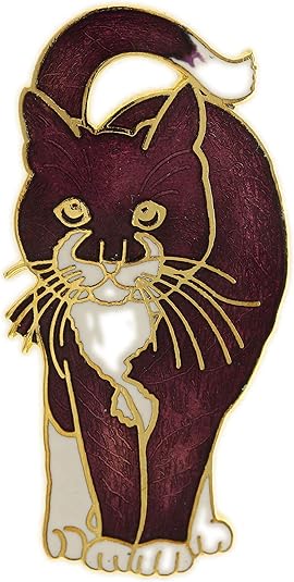 4 5cm Taille Behave Femmes Broche Femme Avec Chat Fait De Cuivre Bijoux Broches Et Pins