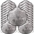 3M Particulate Respirator 8247, Pack of 20, R95, NIOSH APPROVED, Nuisance Level Organic Vapor Relief, Braided Comfort Strap, Carbon Filter Material, Disposable General Purpose for Dust