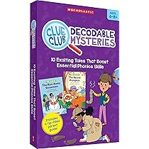 Clue Club Decodable Mysteries (Single-Copy Set): 10 Exciting