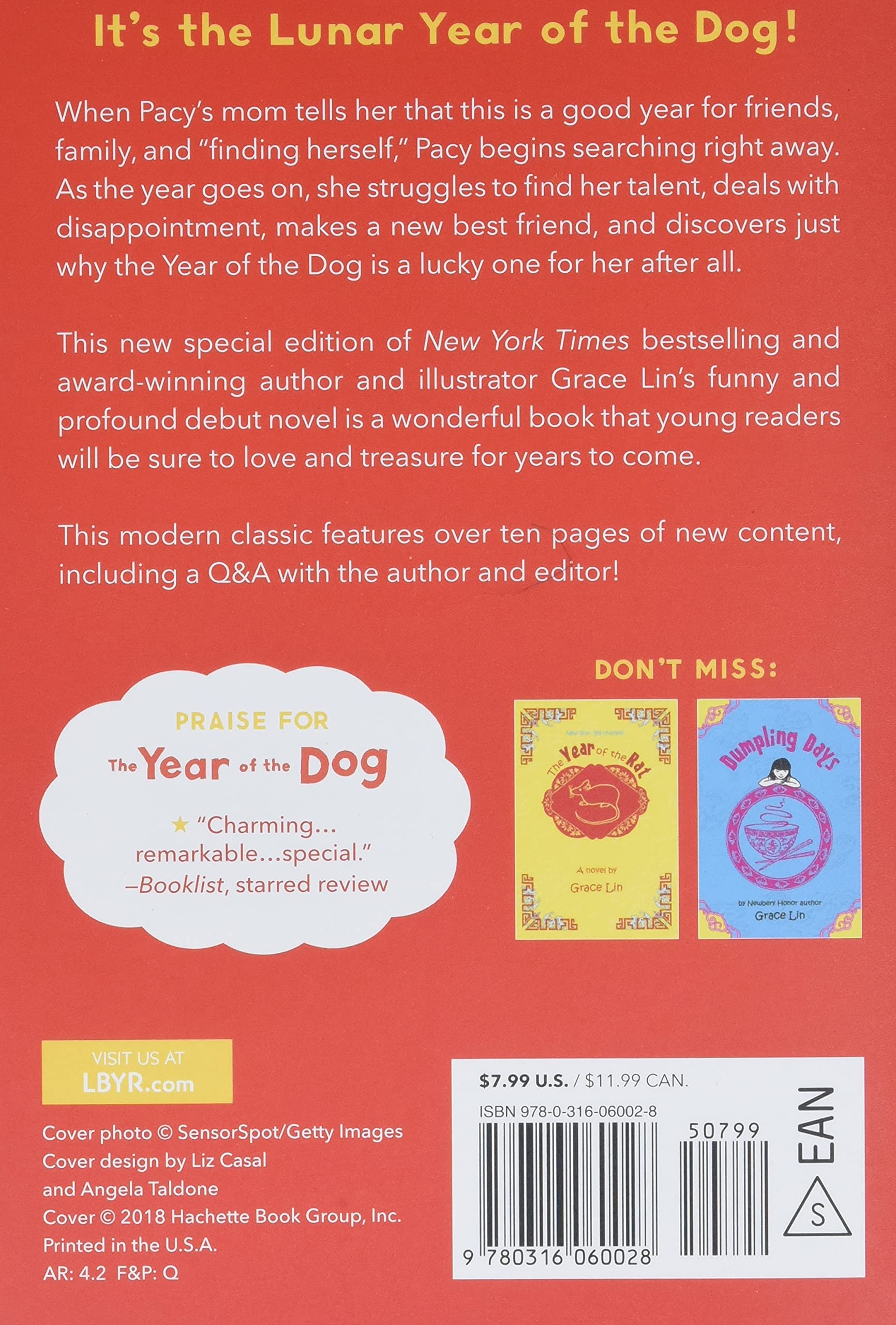 The Year Of The Dog A Pacy Lin Novel 1 Lin Grace Amazon Com Books