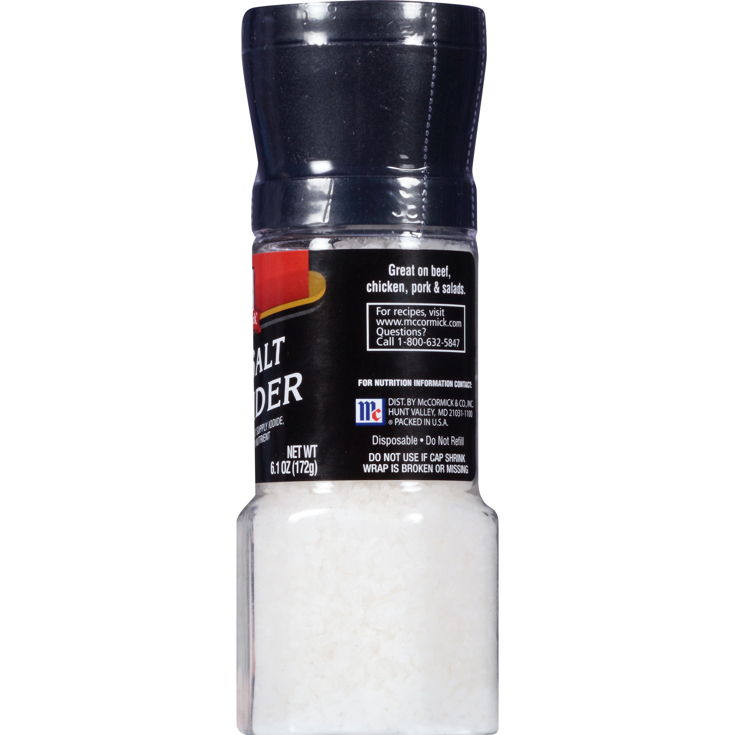 McCormick Sea Salt Grinder, 6.1 oz Amazon Price Tracker Pricepulse