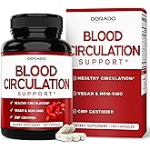 Blood Circulation Supplements with Diosmin & More (150 Capsules) Blood Flow Supplements for Men & Women - Spider & Varicose Veins for Legs Support - Vegan & Non GMO - 3rd Party Tested - USA Made