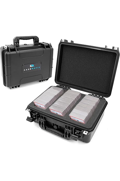 Professional Sports PSA Grade 6 Trading Cards & Accessories Graded Card Storage Case Holds 30 PSA/BGS Slabs, Lightweight EVA, Dividers Included Sports Card Storage Box With Dividers Professional Sports PSA Grade 6 Trading Cards & Accessories Graded Card Storage Case Holds 30 PSA/BGS Slabs, Lightweight EVA, Dividers Included Sports Card Storage Box With Dividers