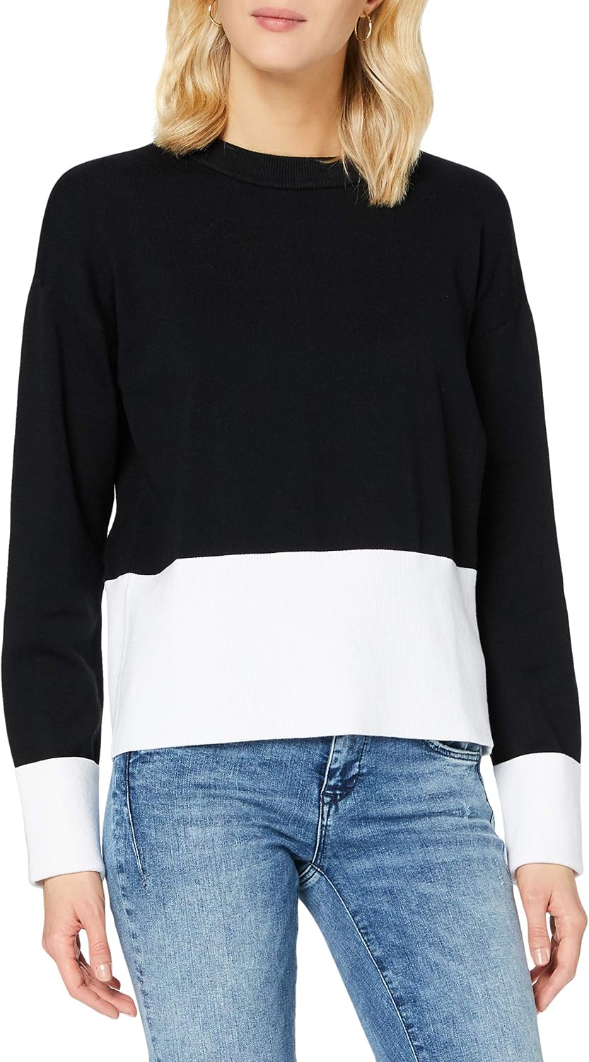 ESPRIT Damen Pullover – Klassischer Sweater Der Lifestyle-Marke, Vielseitig Kombinierbar Für Freizeit & Büro
