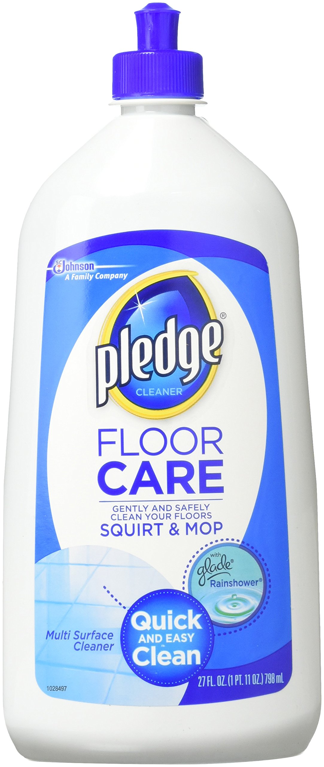 Pledge Floor Gloss, Original, 27 fl oz, Pack of 6 Health