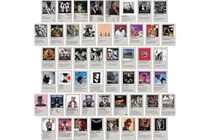GIFTSFARM Album Cover Posters, Hip Hop Rap Wall Collage Kit, Music Wall Decor for Room Aesthetic, Unique Christmas Gifts, Aesthetic Poster for Wall Decor, Rapper Posters for Bedroom Living Room Dorm