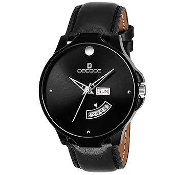 DC77 Movado All Black Matrix Collection for Mens & Boys