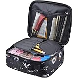 MKPCW Travel Toiletry Bag makeup bag Portable cosmetic Pouch Waterproof Travel Hanging Organizer Bag for Women Men