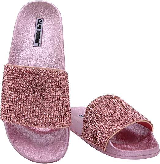 cape robbin rhinestone slides