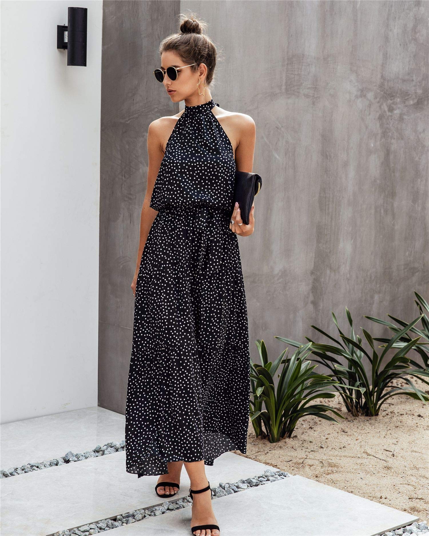 Boho Summer Dresses For Women Women's Boho Maxi Dress V-Neck Spaghetti Strap Long Sundress, Flowy Beach Dress With Pockets Casual Long Dress Boho Summer Dresses For Women Women's Boho Maxi Dress V-Neck Spaghetti Strap Long Sundress, Flowy Beach Dress With Pockets Casual Long Dress