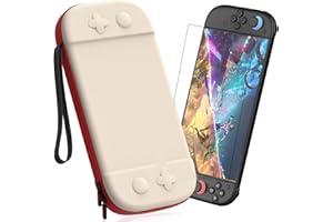 Switch 2 Carrying Case for Nintendo Switch 2 ( 2025 ), with HD Screen Protectors, Travel Hard Shell Case with 12 Game Card Sl