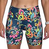 Zoot Women’s LTD 6-Inch Triathlon Shorts, Endurance Cycle Padded Shorts for Swim, Bike, Run with Quick Drying UPF 50+ Fabric