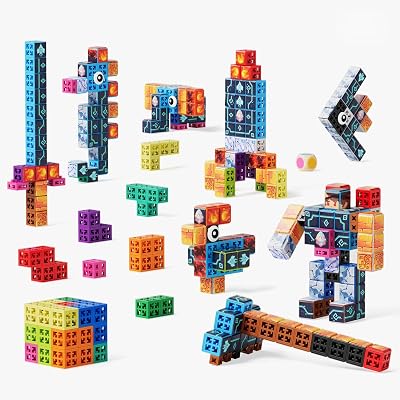 Jeu de Construction De Cubes Soma Spatial pour Enfants de 5 Ans Et Plus