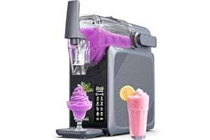 CyberChill Slushie Machine, 70 oz Slushy Maker for Home, 5 Preset Programs, Auto Cleaning, LED Display, No Ice Needed, Frozen Drink Maker for Smoothies, Milkshakes, Frappés, and More