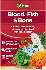 Vitax Blood Fish and Bone Organic Fertiliser 2.5Kg General Purpose