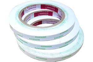 Sookwang Double Sided Adhesive Tape (scor-Tape) for Craft 10mm25m-3pcs