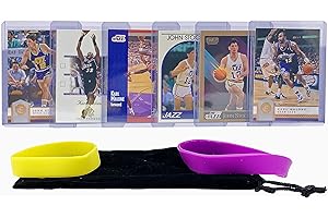PANINI John Stockton & Karl Malone Basketball Cards Assorted (6) Bundle. 3 each - Utah Jazz Trading Card Gift Pack