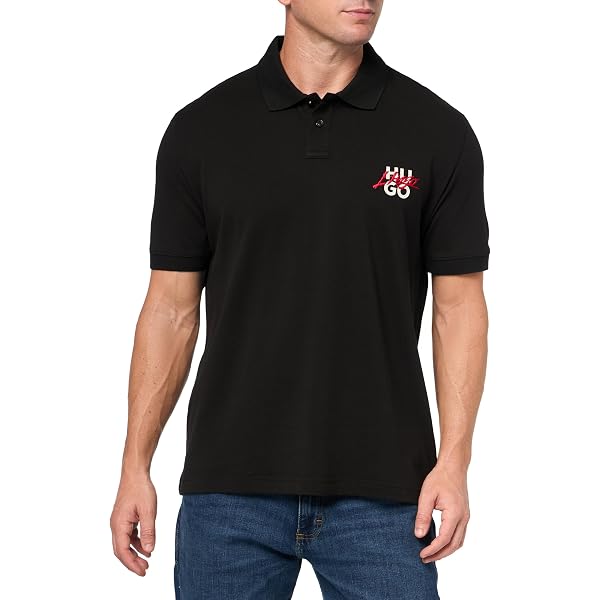 Camisa Social Manga Curta Masculina - BOSS Popelina Estampa Casual