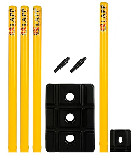 Klapp Four Stump Plastic Wicket Set, Stump Set