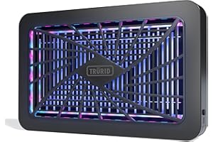 TRURID Bug Zapper Indoor Mosquito Killer Electric Fly Zapper Fly Traps (UV-A LED) Flying Insects Zapper
